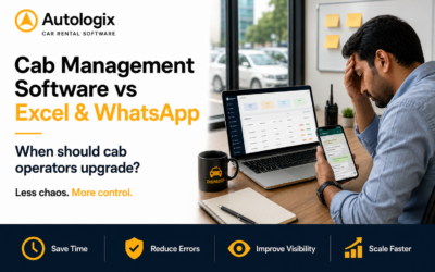 Cab Management Software vs Excel & WhatsApp: When Should Cab Operators Upgrade?